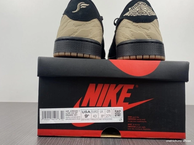 Rep SoleFly Carnivore Jordan 1 x Low Air DN3400-001 0822
